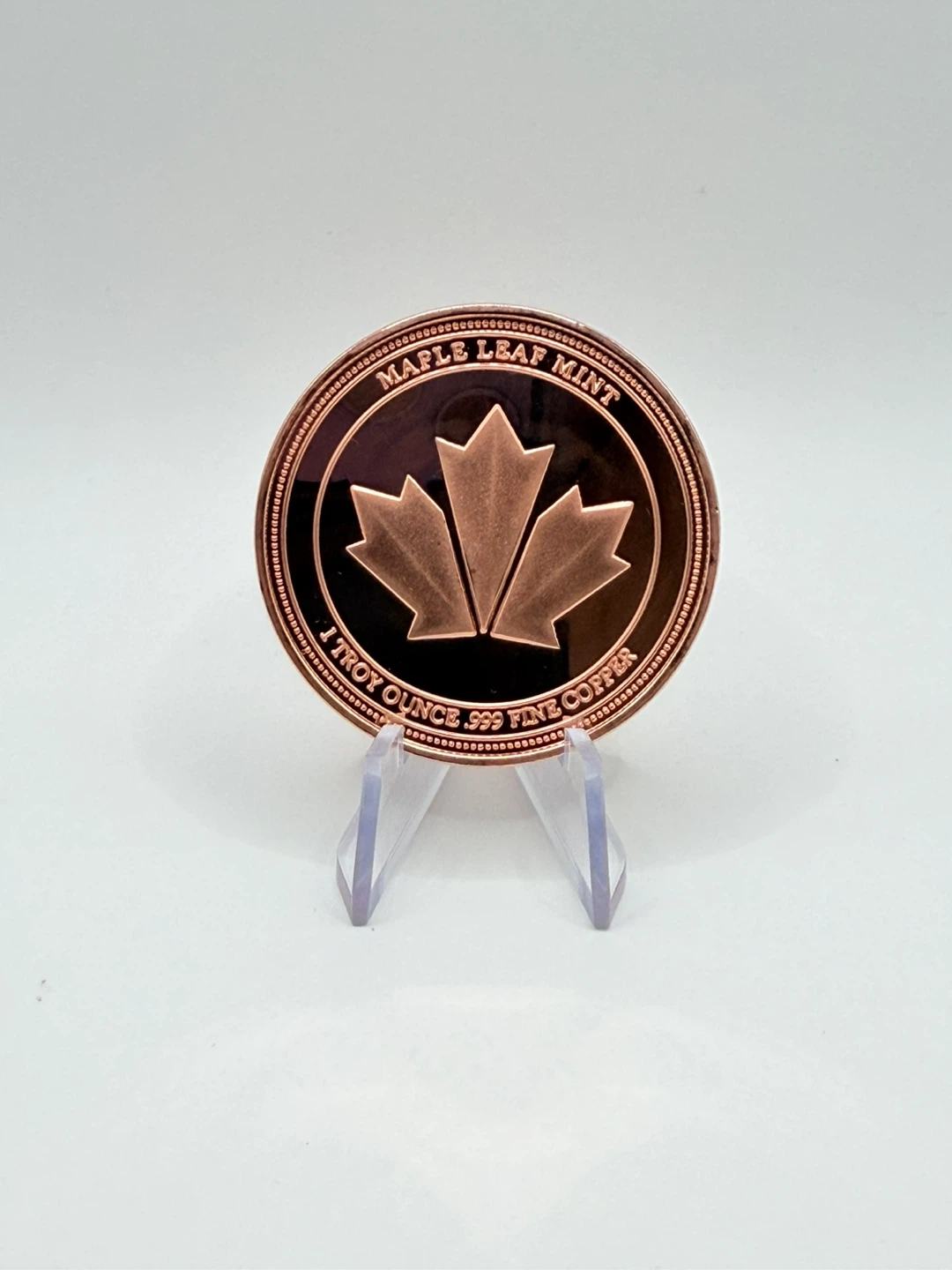 Maple Leaf Mint Pure Copper 1 oz Coin - Various Designs - photo 4