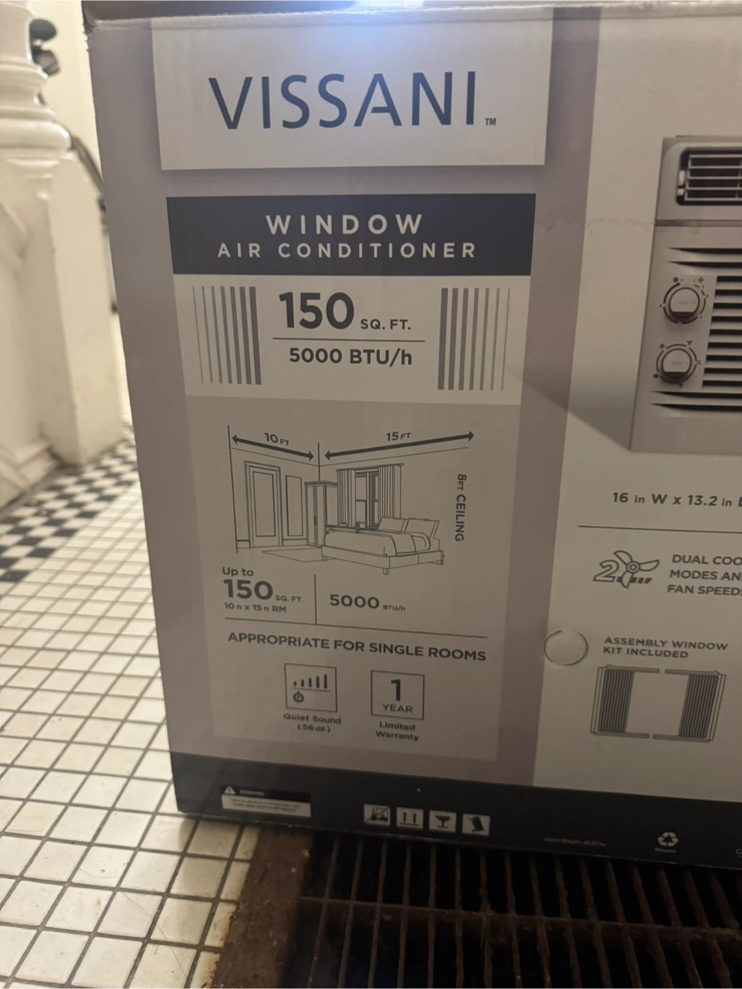 Vissani Window Air Conditioner - photo 2