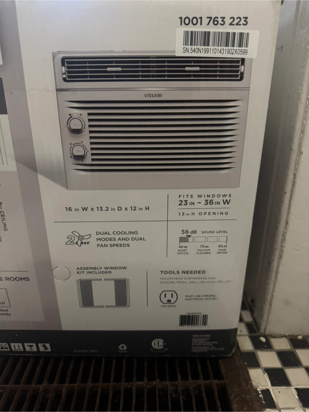 Vissani Window Air Conditioner - photo 3