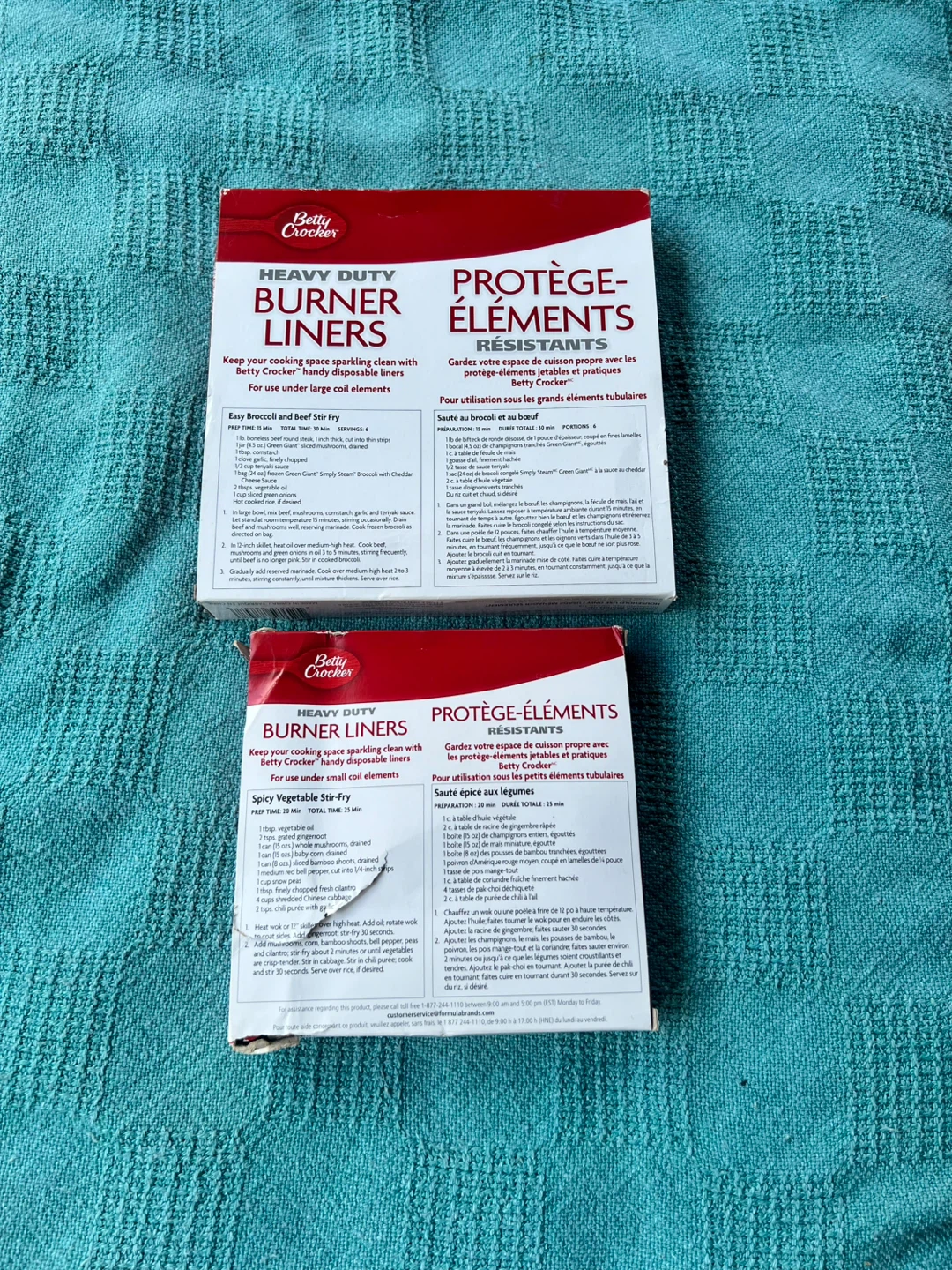 New Betty Crocker Heavy Duty Burner Liners (Large & Small) - photo 2