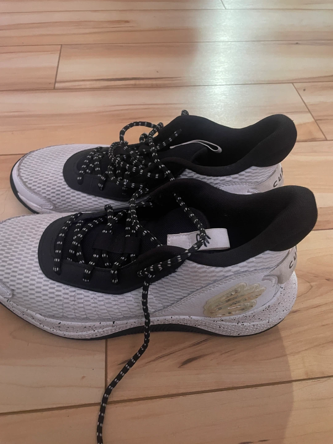 Curry Basketball Shoes - White/Black - photo 2