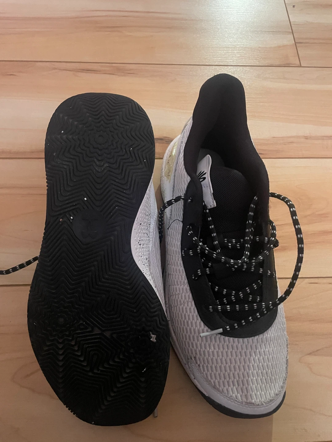 Curry Basketball Shoes - White/Black - photo 4
