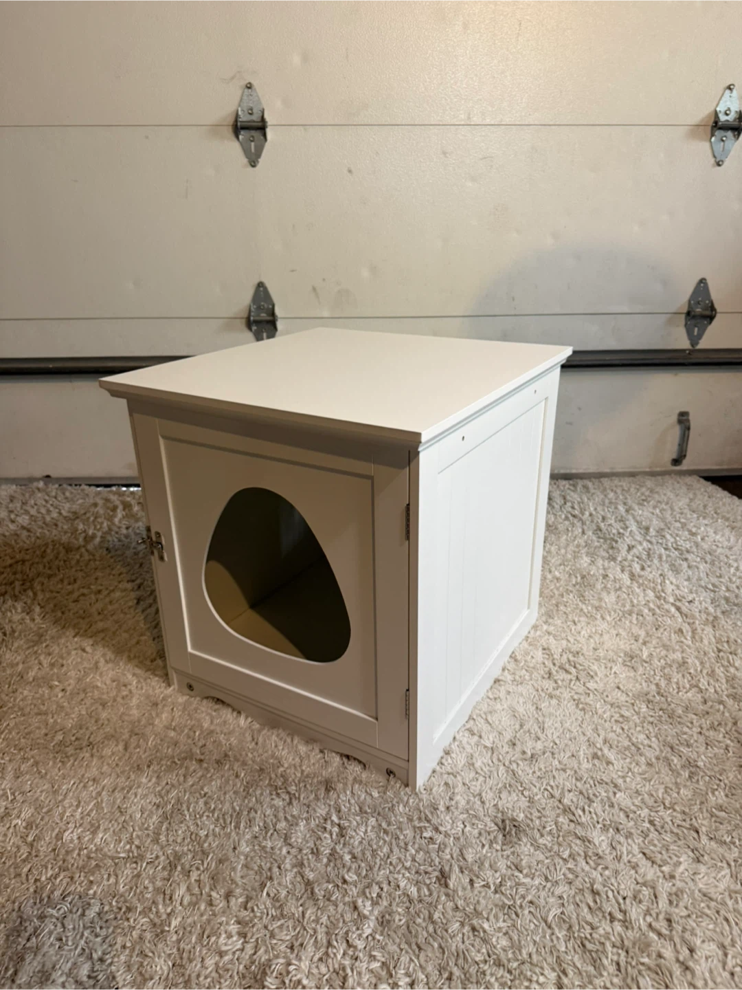 White Cat Litter Box - photo 2