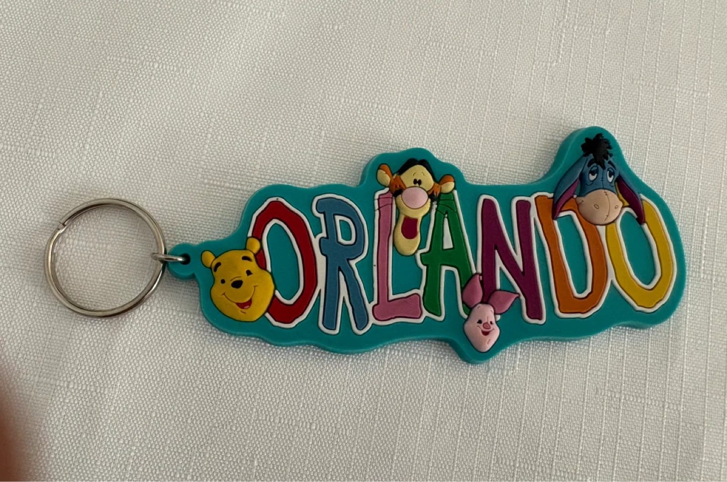 Orlando Keychain with Winnie the Pooh Characters