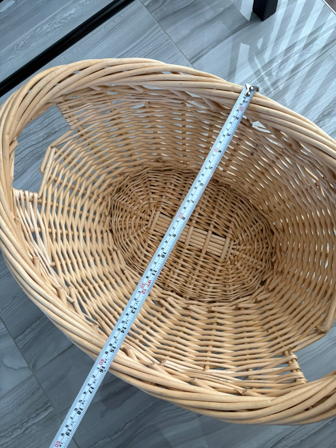 Wicker Storage Basket - photo 3