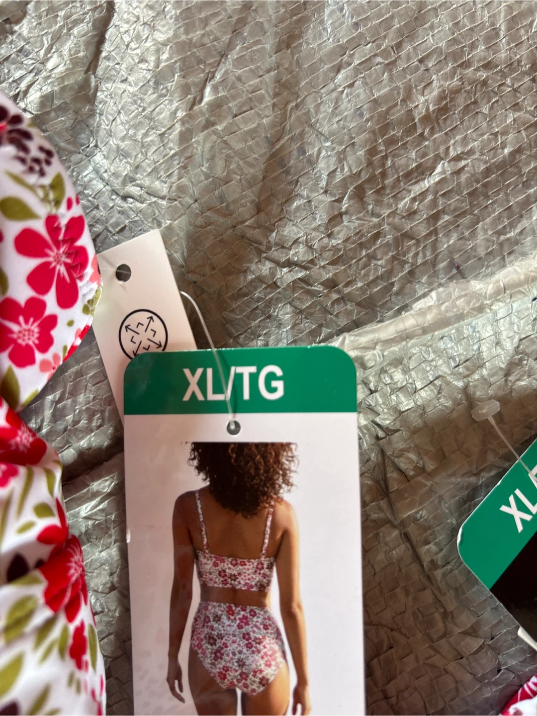 Tahari Floral Bikini Set XL/TG - photo 3