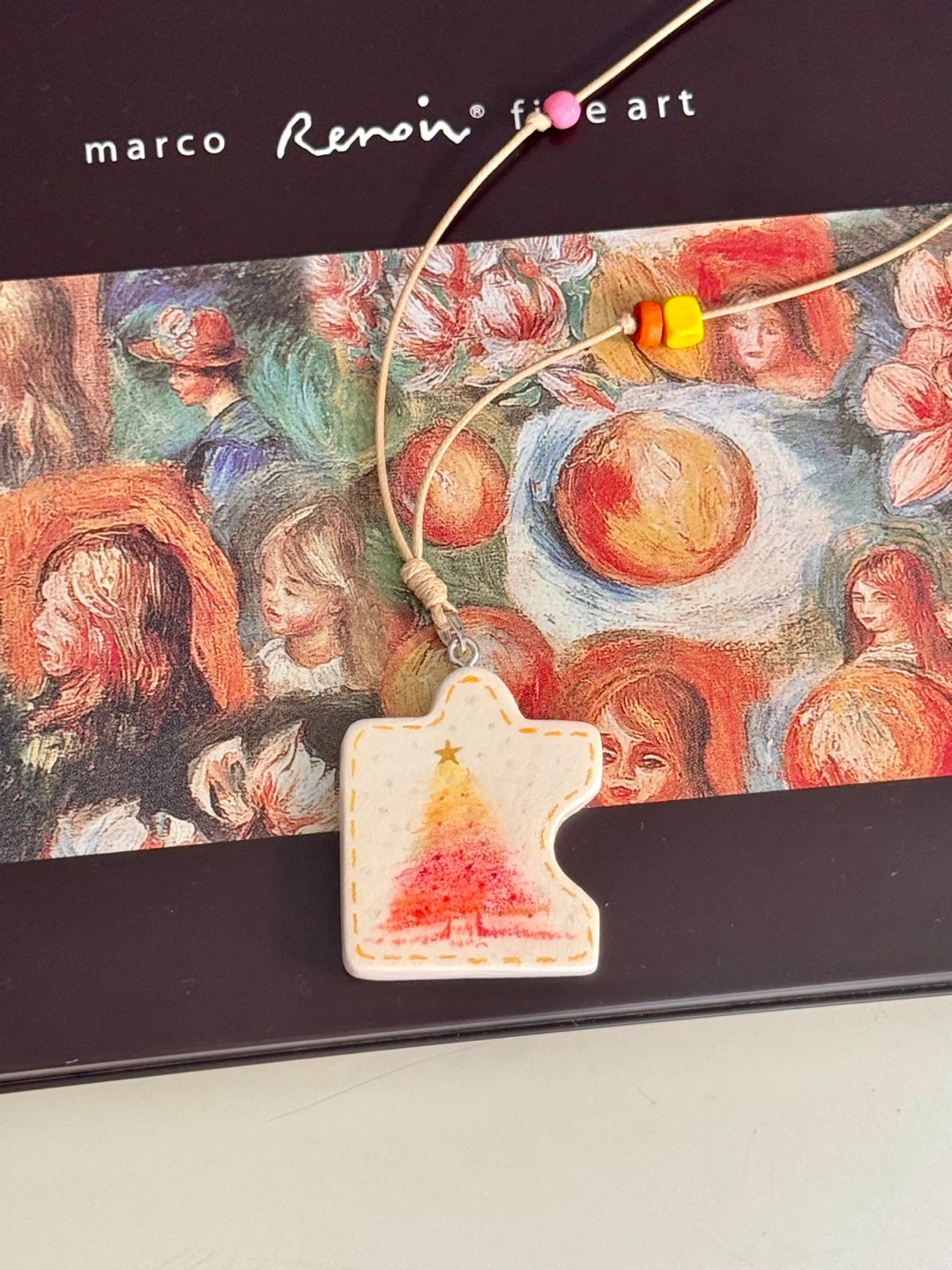 100% handmade clay necklace - photo 3