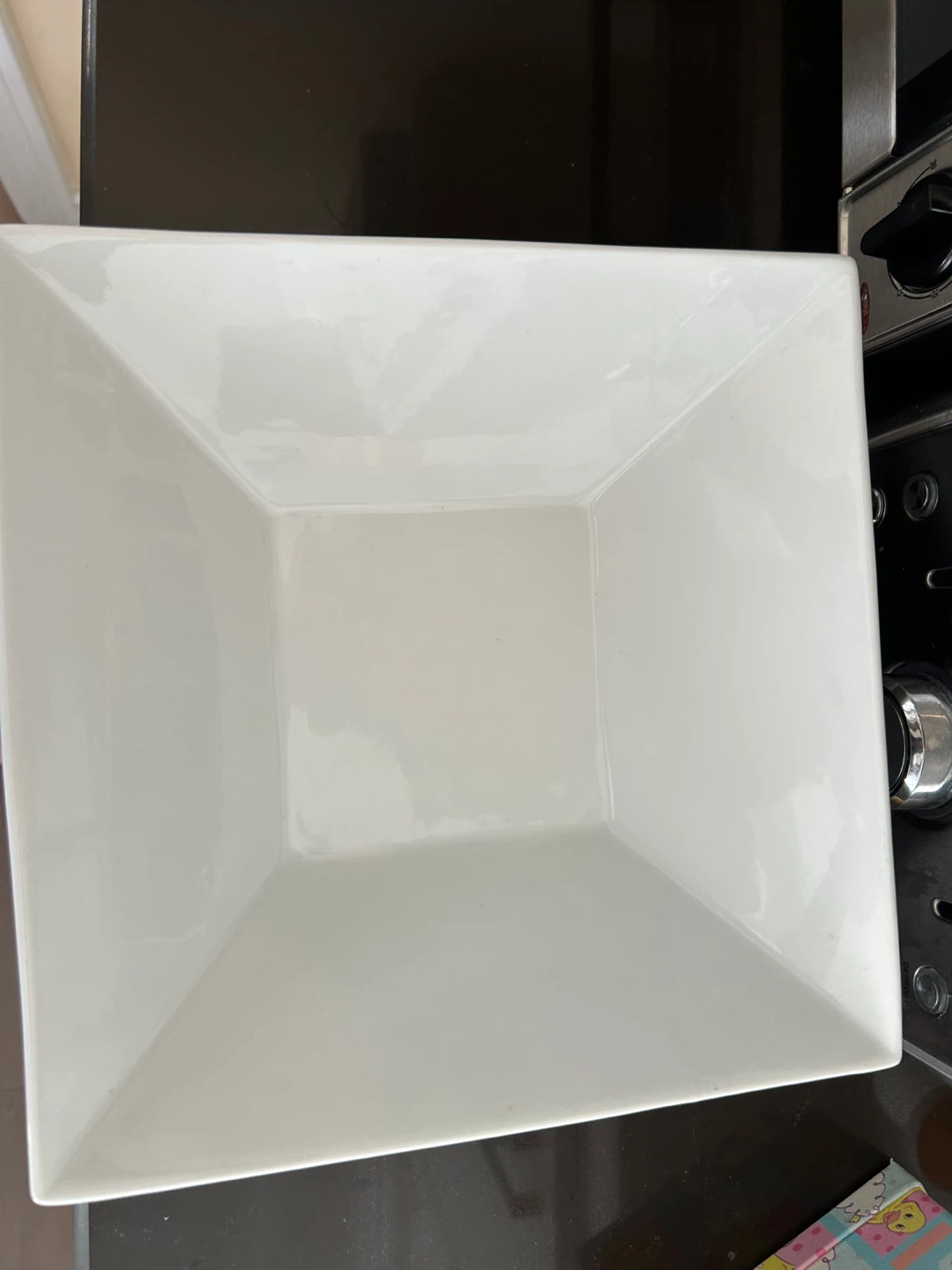 White Square Serving Bowl - photo 2