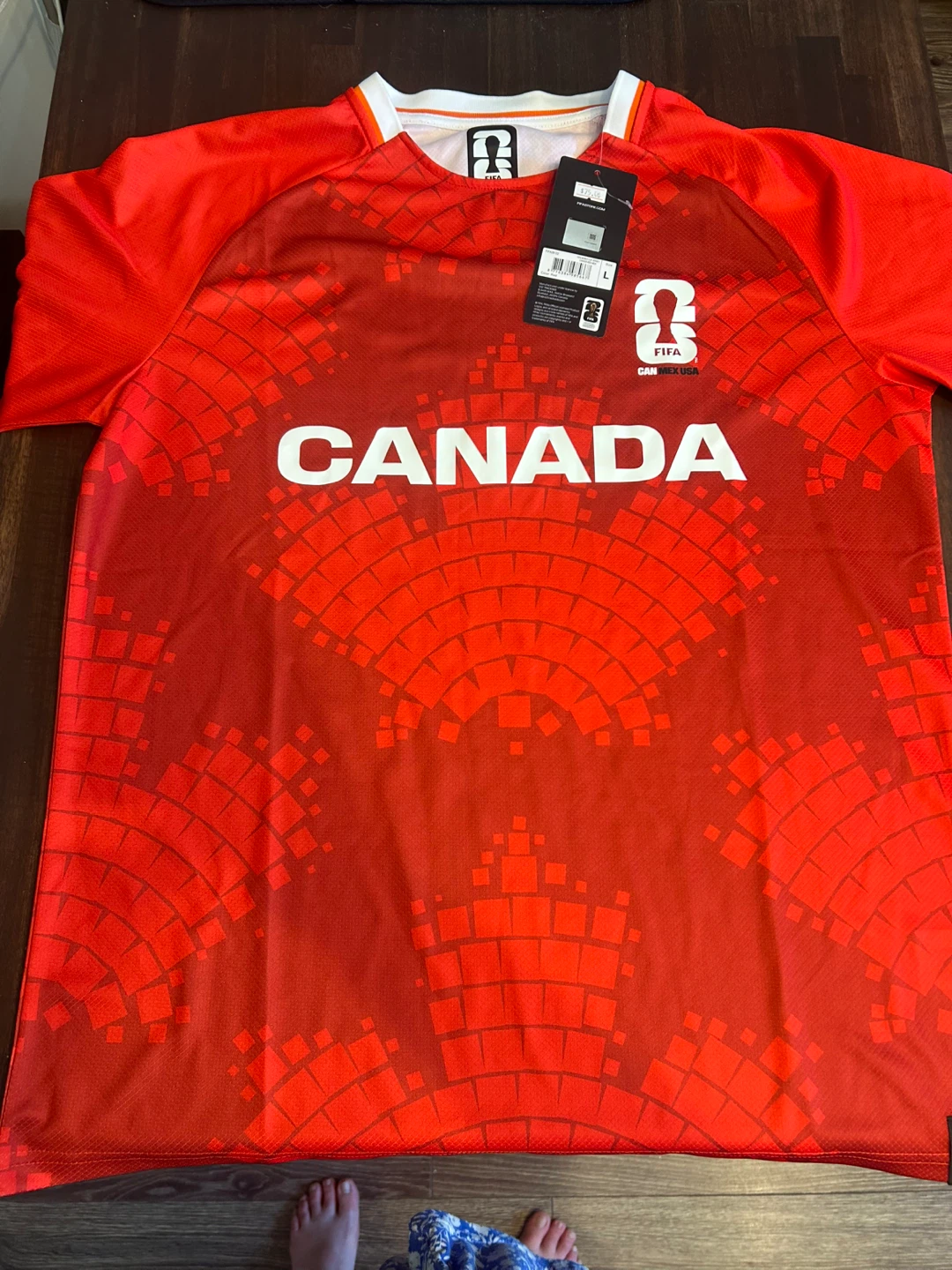 Canada FIFA World Cup Soccer Jersey