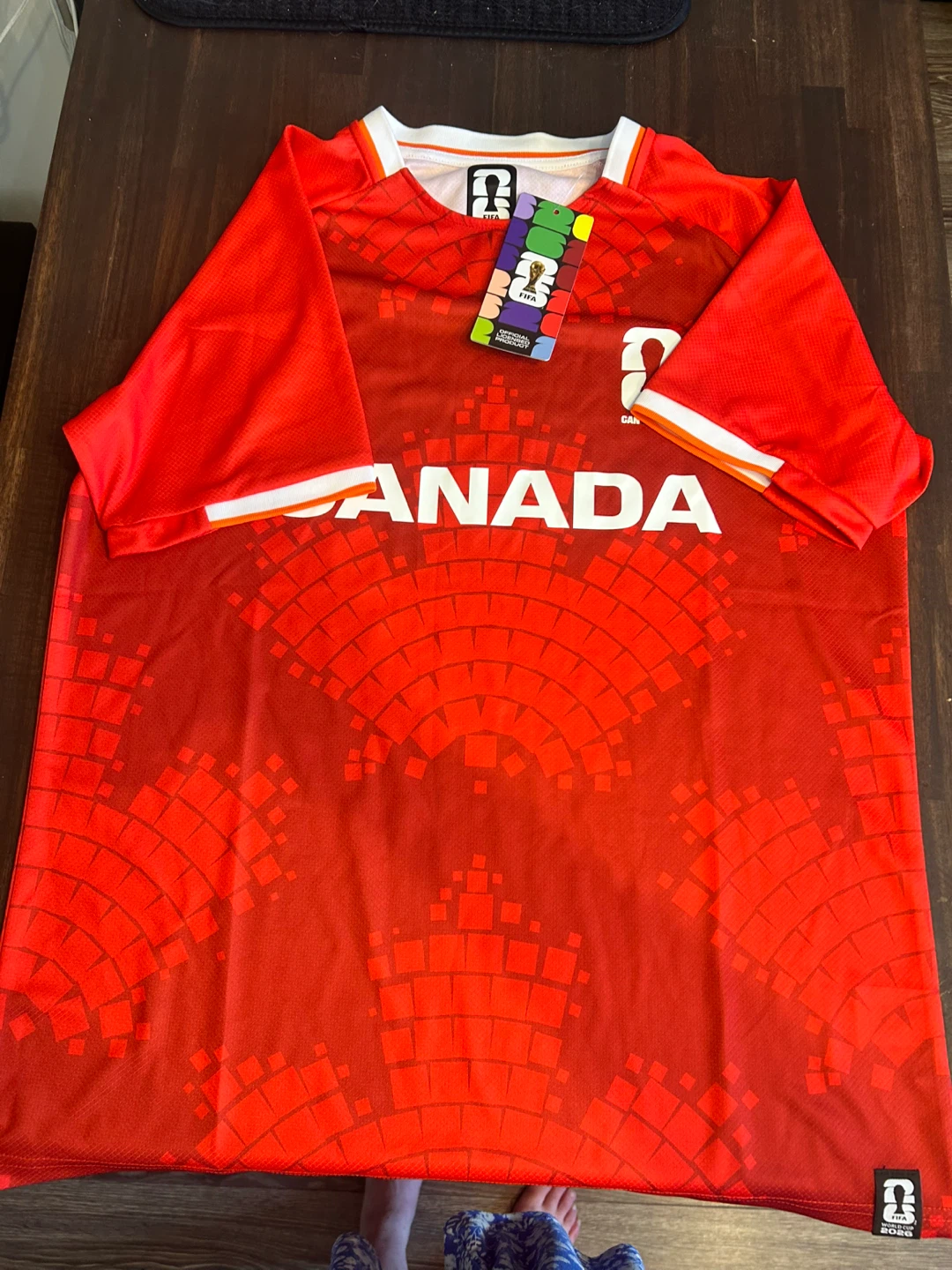 Canada FIFA World Cup Soccer Jersey - photo 2