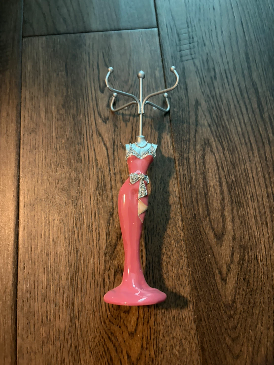 Pink Dress Jewelry Holder