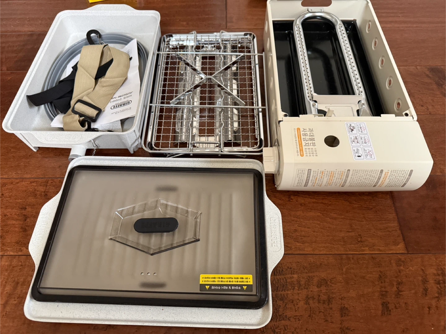 구이바다 GIRAFFE Portable Gas Grill with Carrying Bag - photo 3