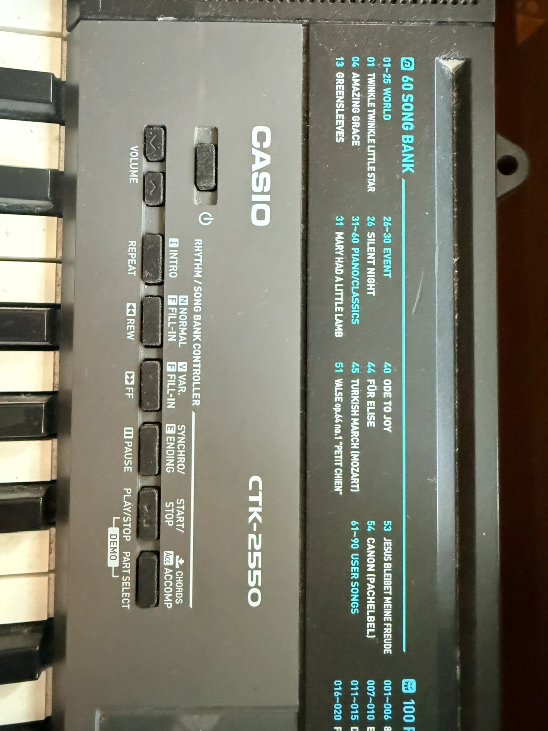 Casio CTK-2550 61-Key Keyboard - photo 3
