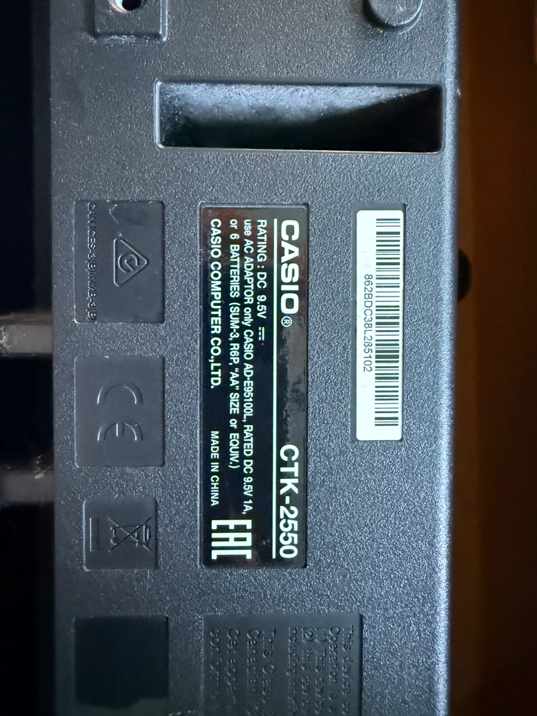 Casio CTK-2550 61-Key Keyboard - photo 4