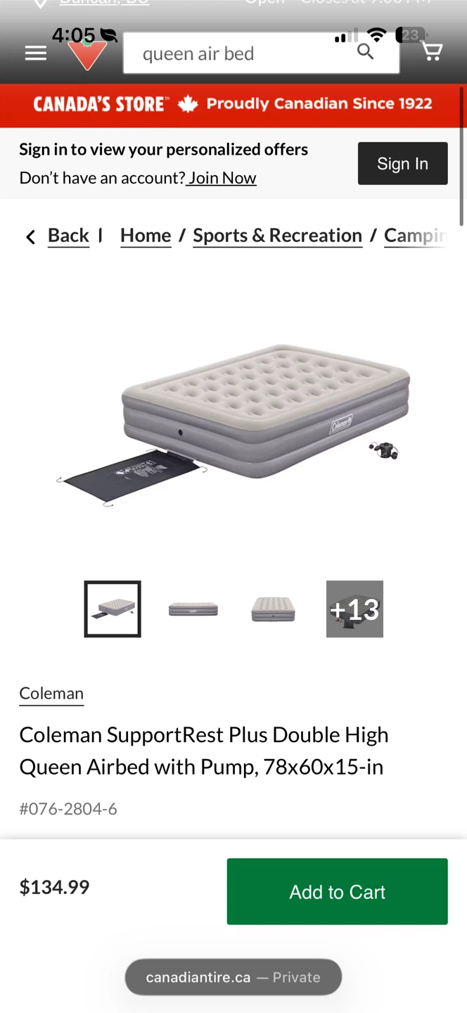 Outbound Queen Double-High Airbed with Electric Pump - photo 3