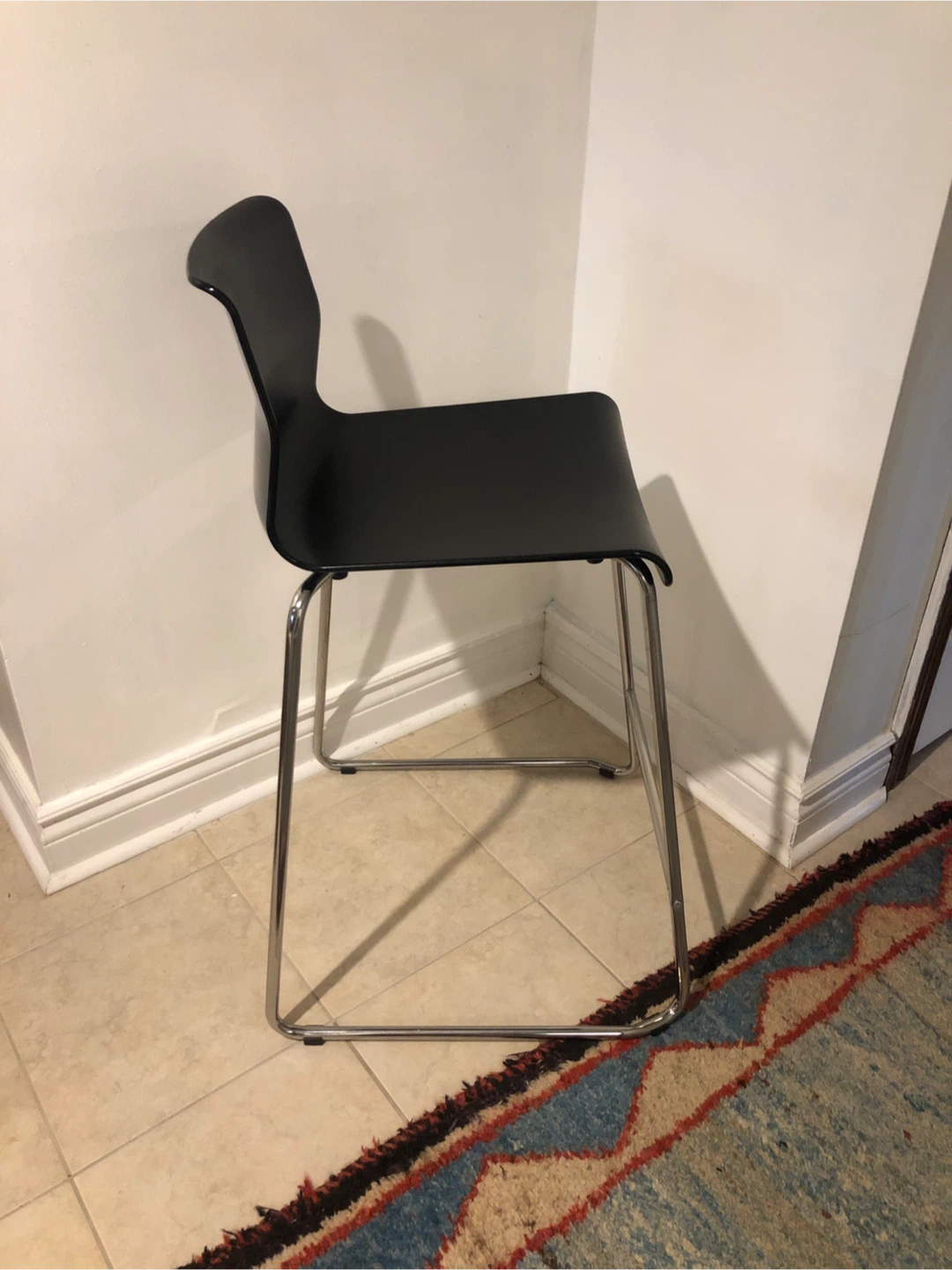 Black Bar Stool - photo 2