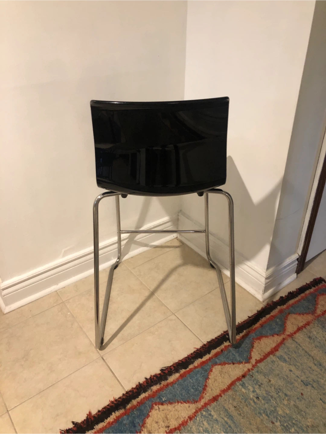 Black Bar Stool - photo 3