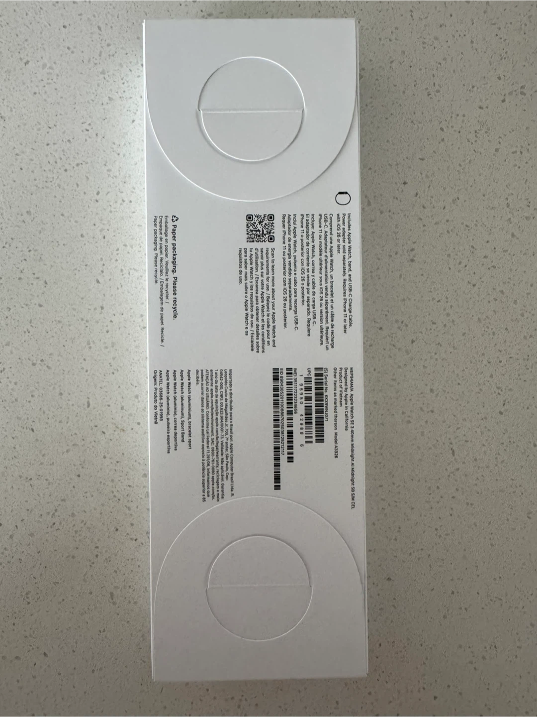 Apple Watch SE 3 40mm Midnight Al - photo 3