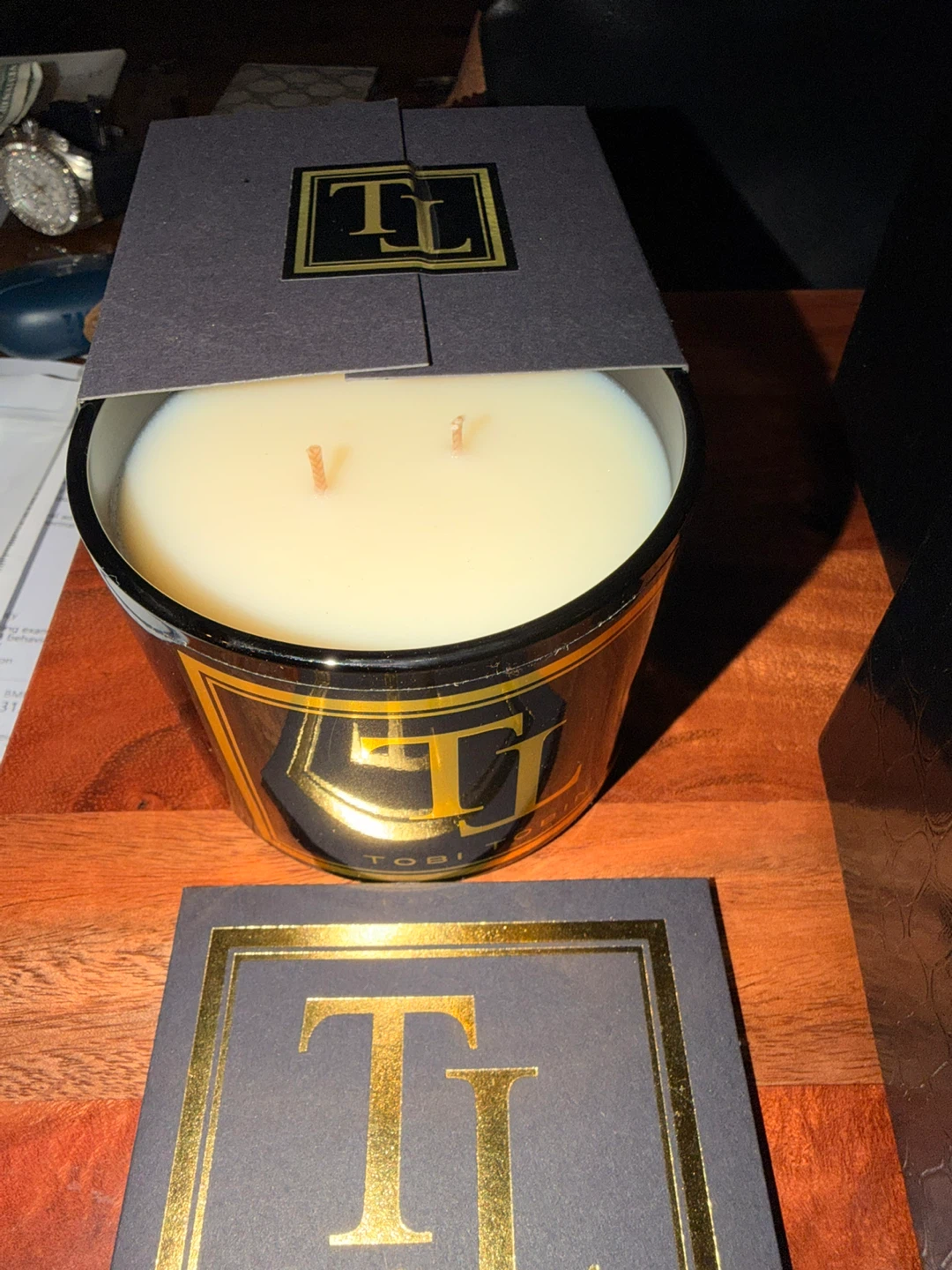 Tobi Tobin Scented 2 Wick Candles-Hacienda 9oz x2 - photo 5