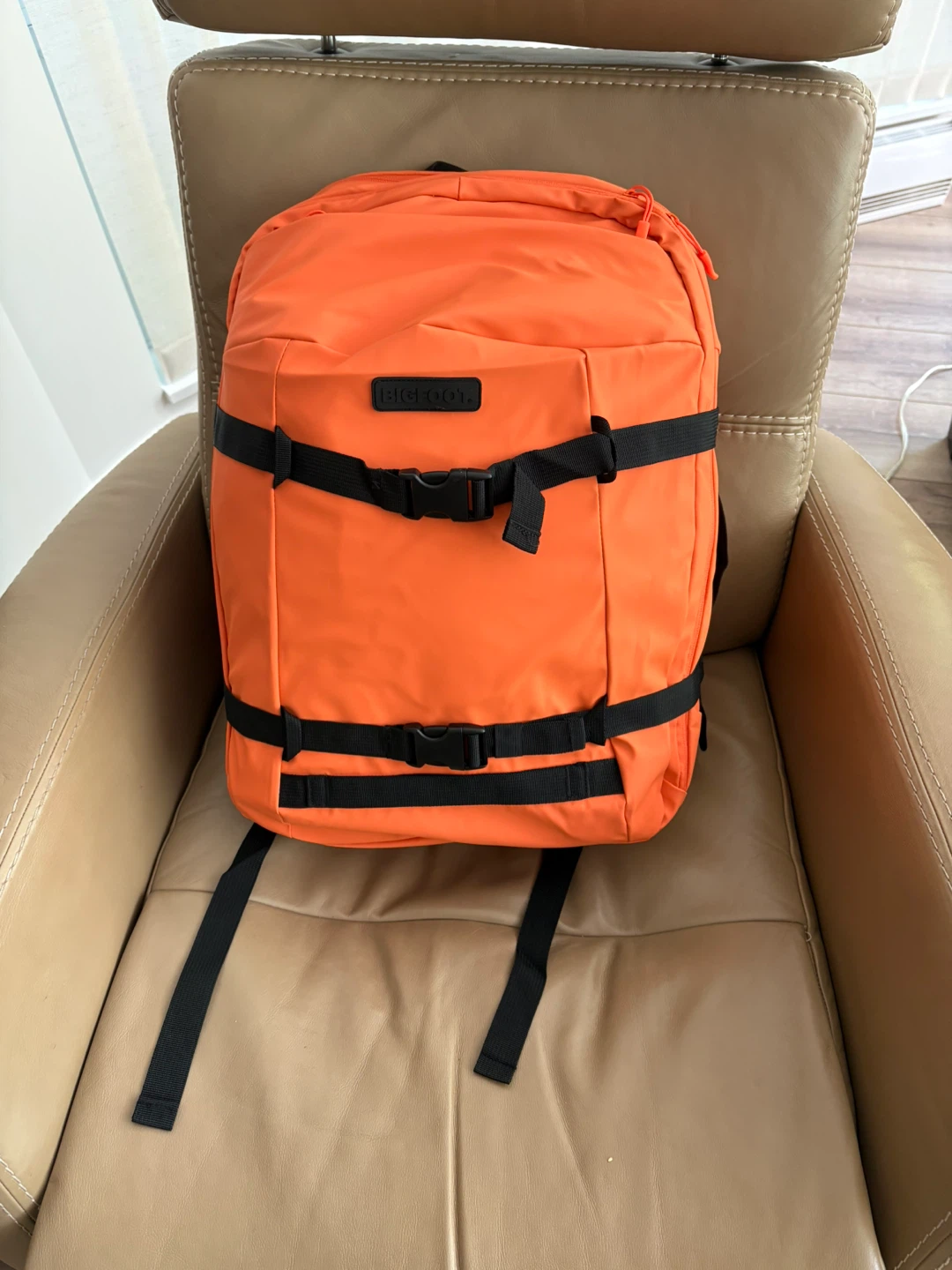 Large waterproof hiking backpack