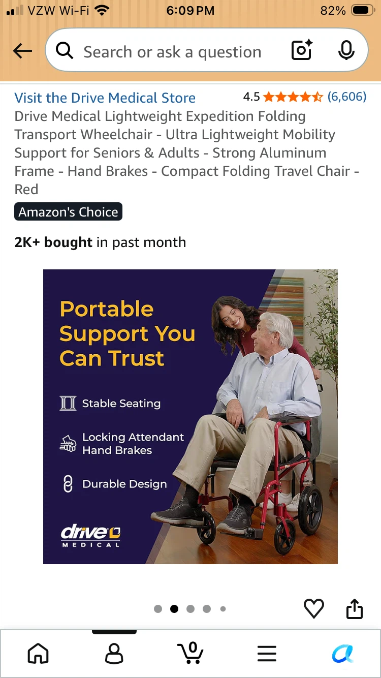 Brand New Portable wheelchair - photo 2
