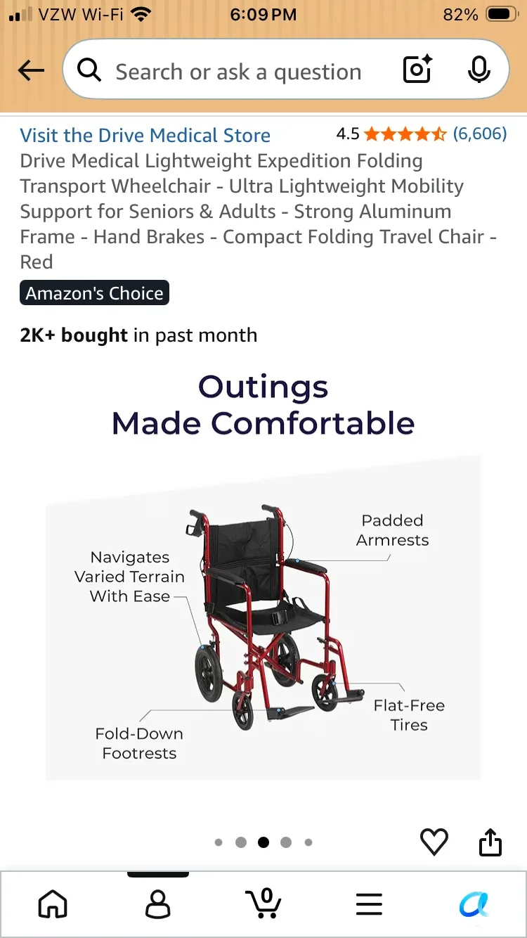 Brand New Portable wheelchair - photo 4
