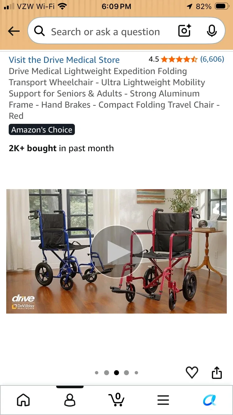 Brand New Portable wheelchair - photo 5