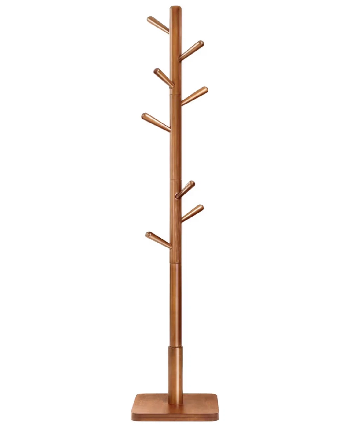 Wooden Coat Rack Tree Stand