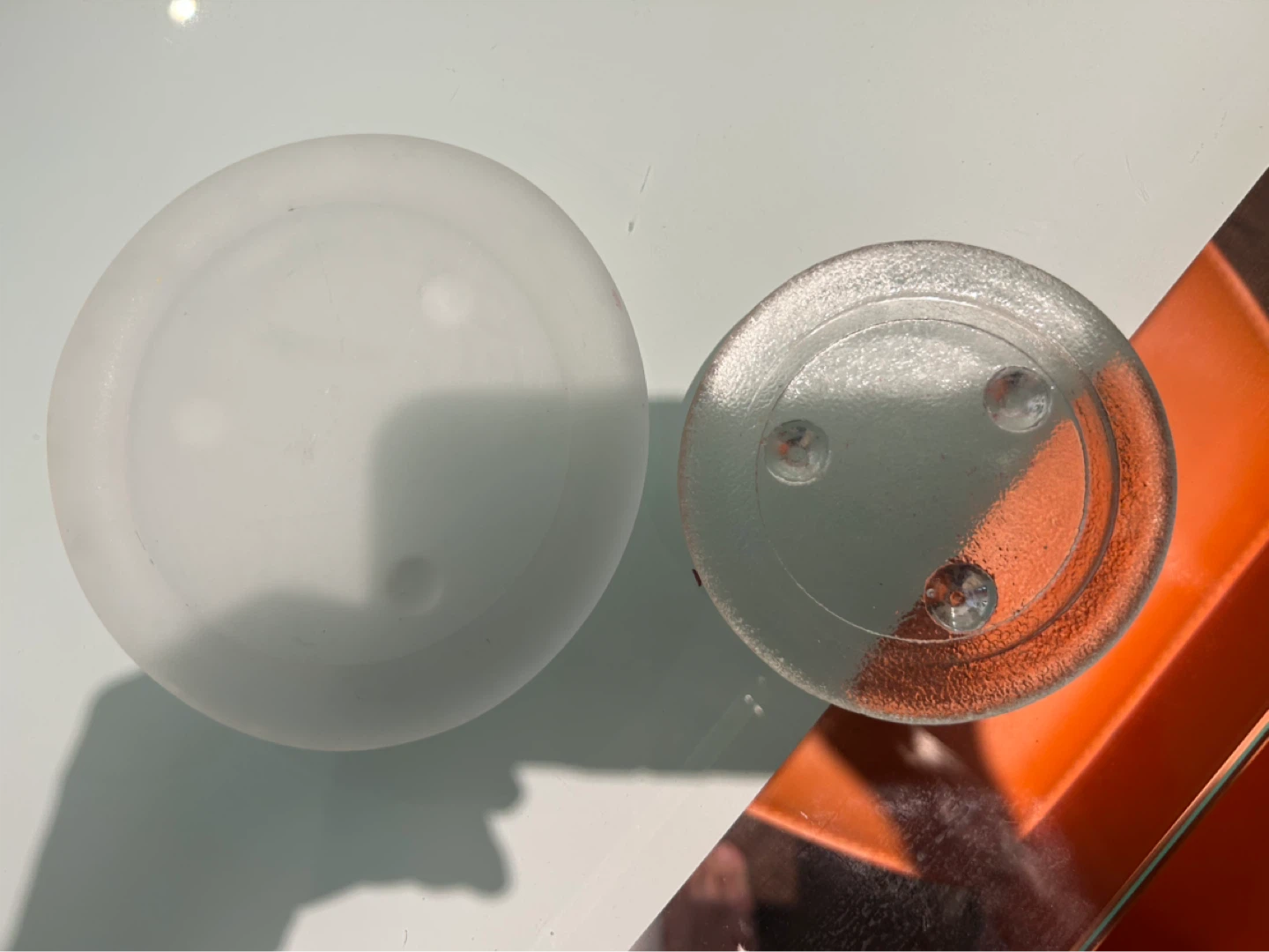 Glass Candle Holders Set