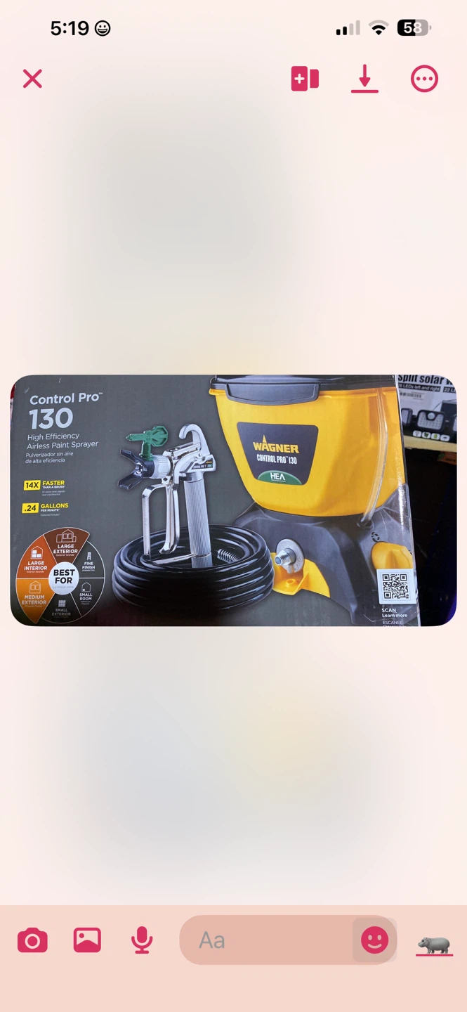 Wagner Control Pro 130 HEA Airless Paint Sprayer