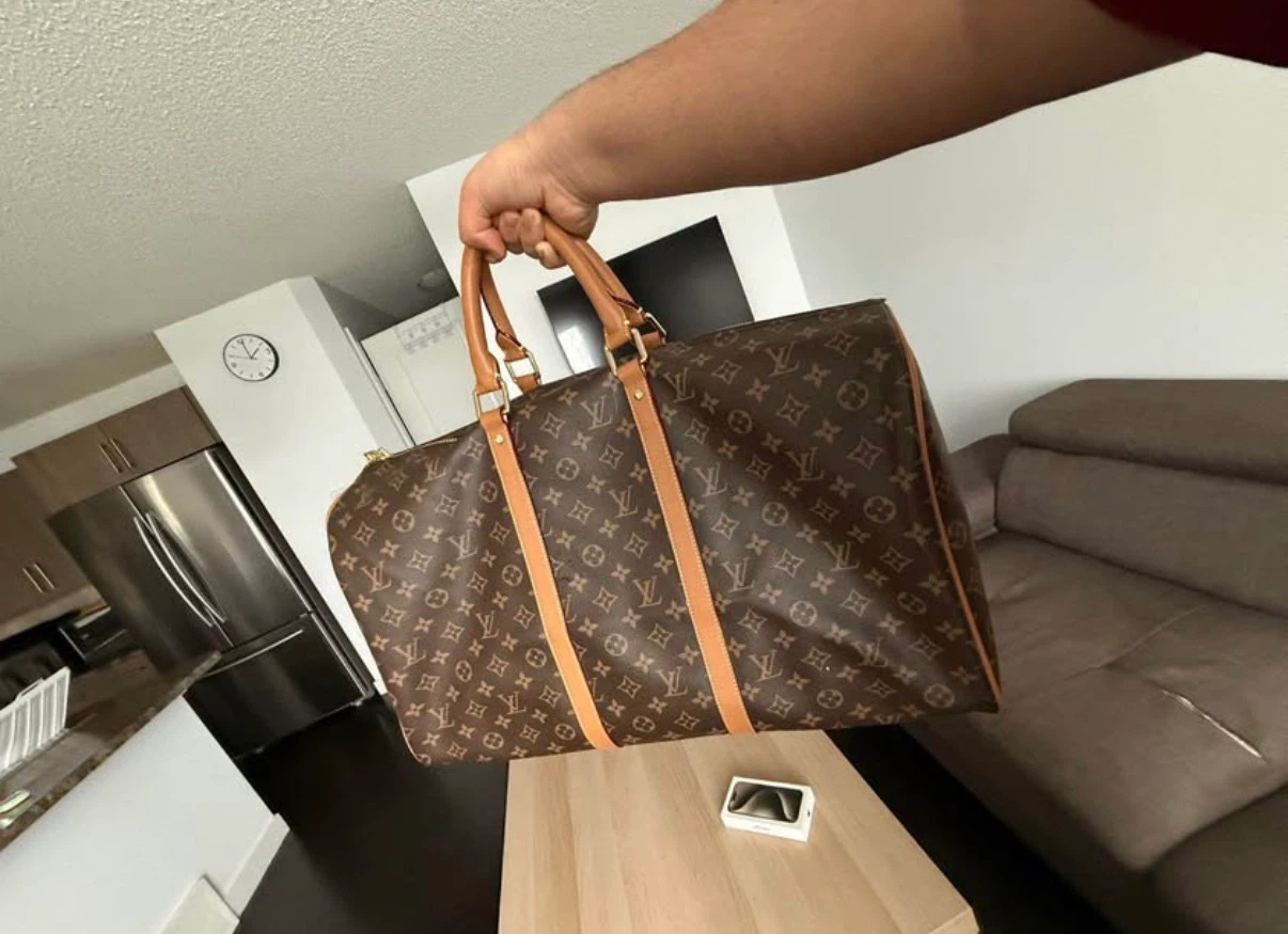 Louis Vuitton Monogram Keepall 55