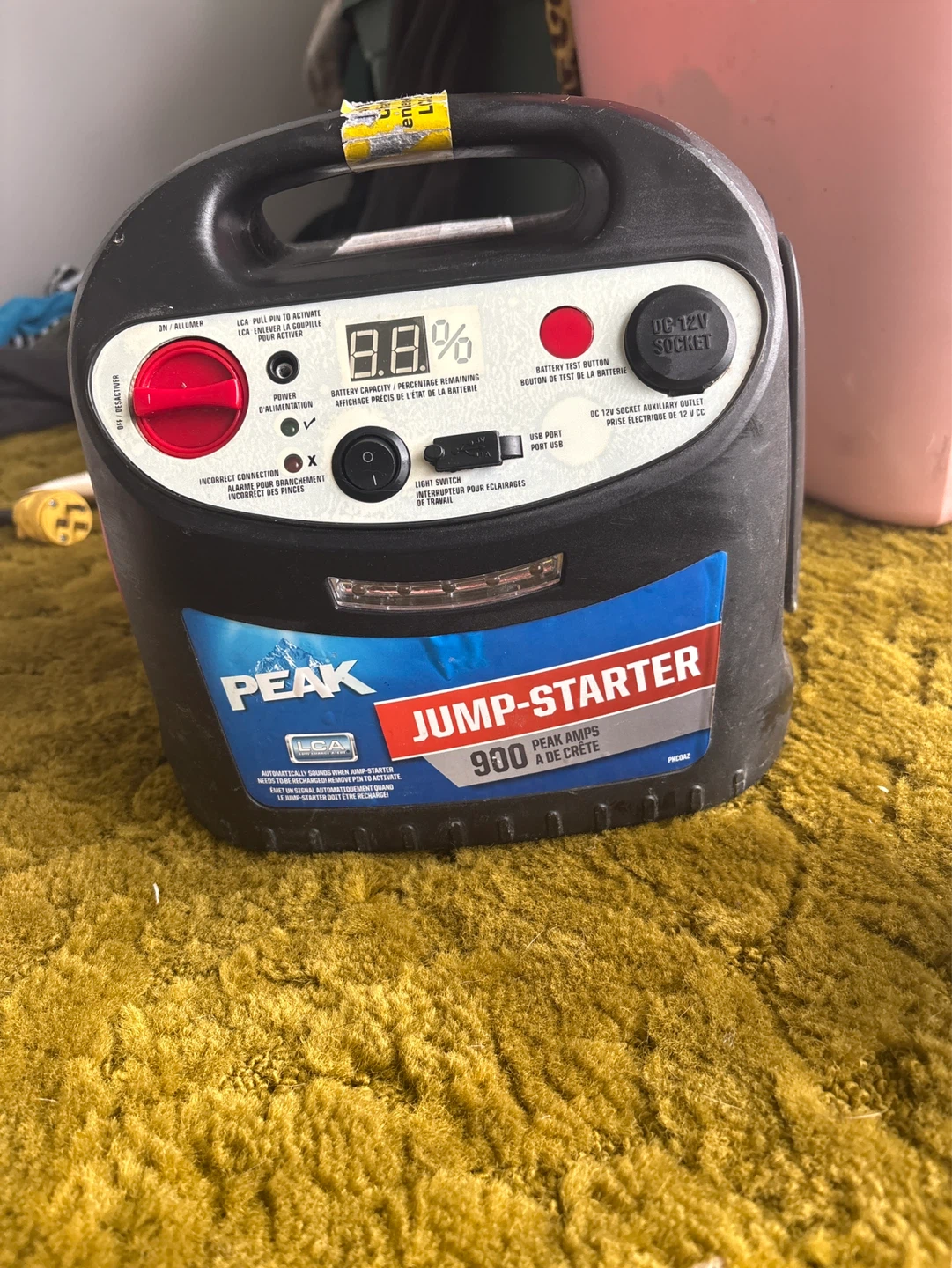 Peak Jump-Starter 900 Peak Amps