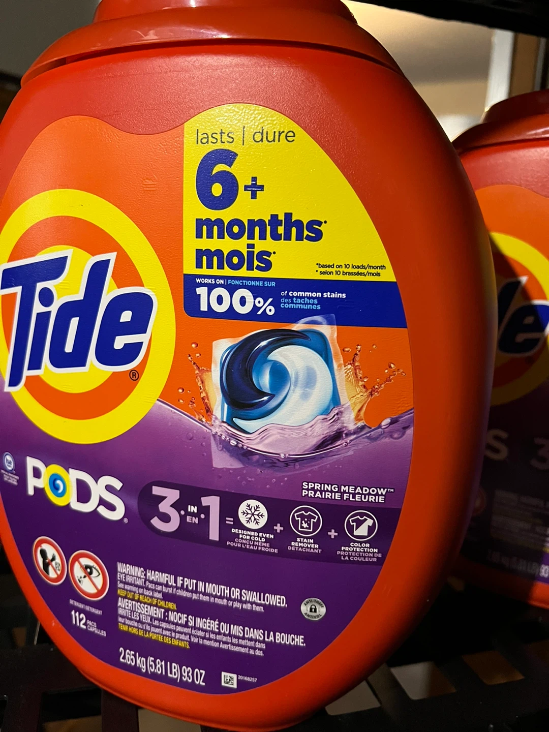 Tide PODS Spring Meadow Detergent, 112 Capsules