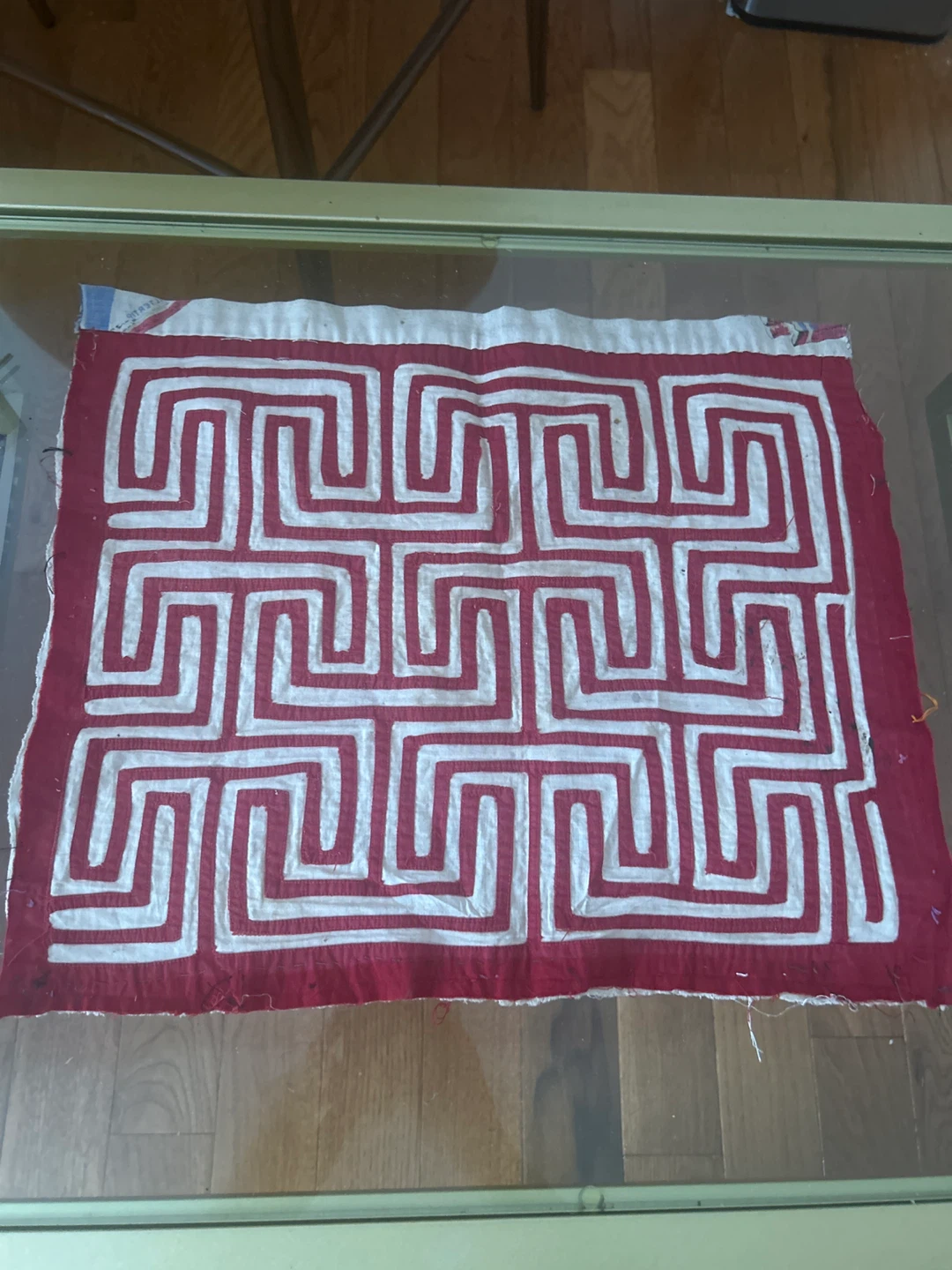 Panamanian Mola Fabric Panel