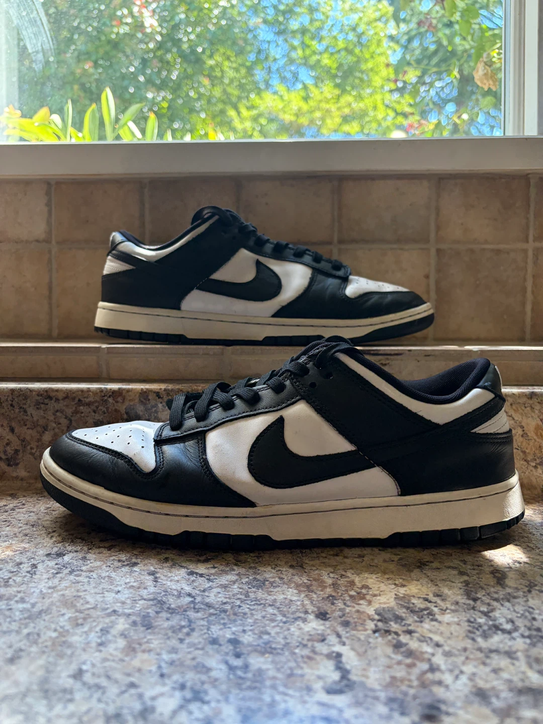 Nike Dunk Low Black White Sneakers