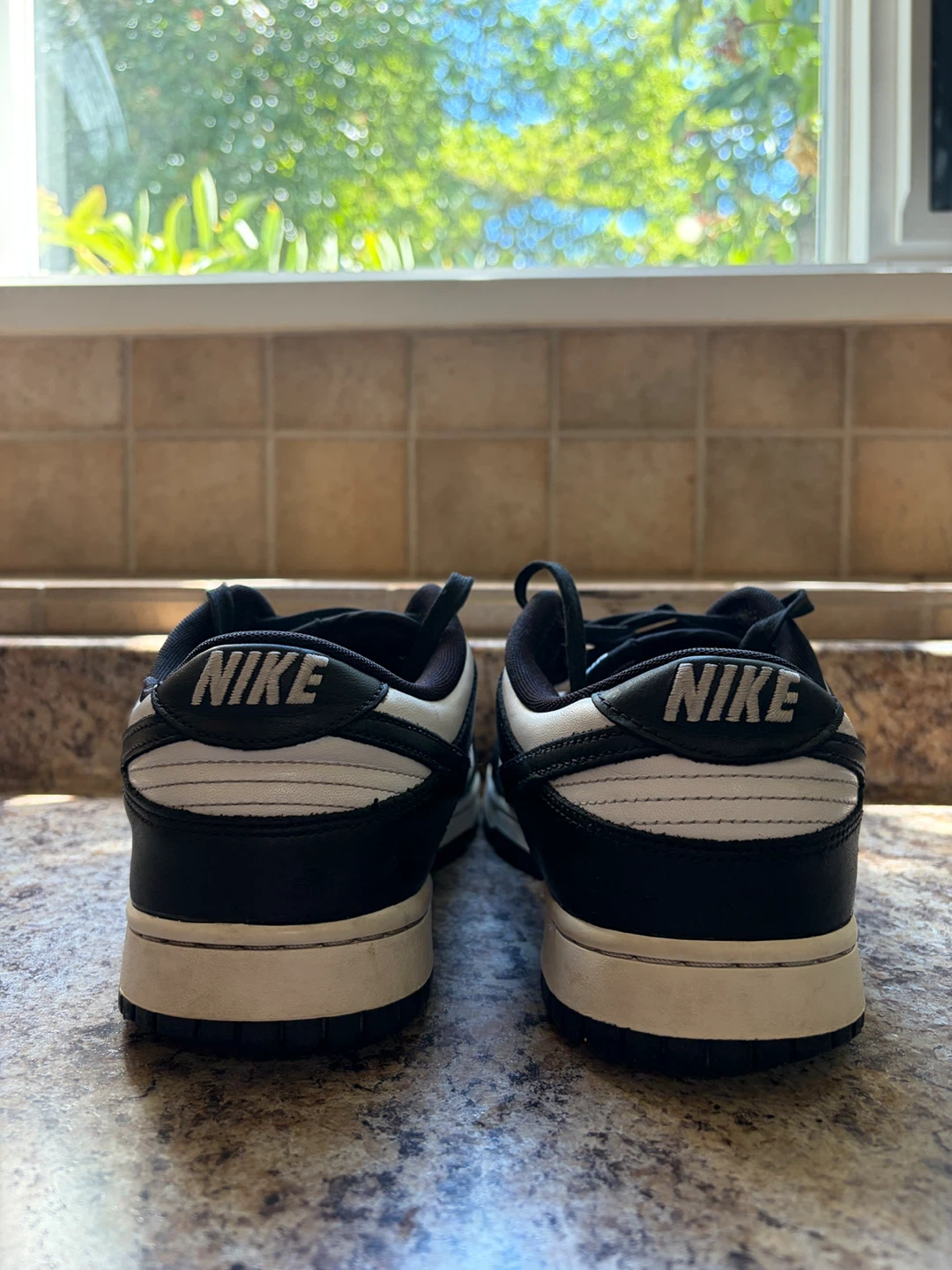 Nike Dunk Low Black White Sneakers - photo 2