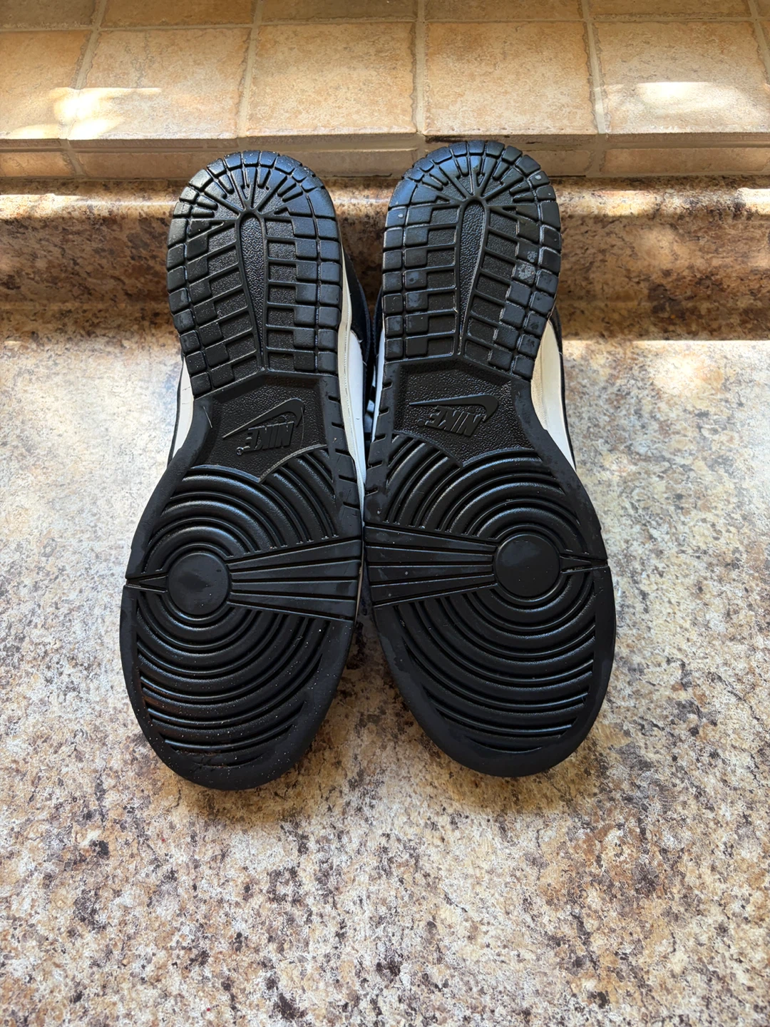 Nike Dunk Low Black White Sneakers - photo 5