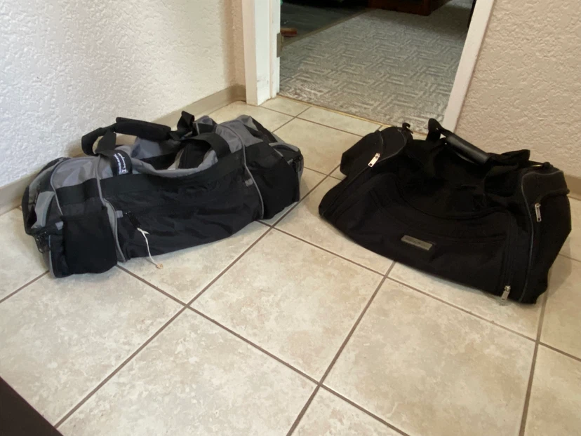 Two Duffle Bags