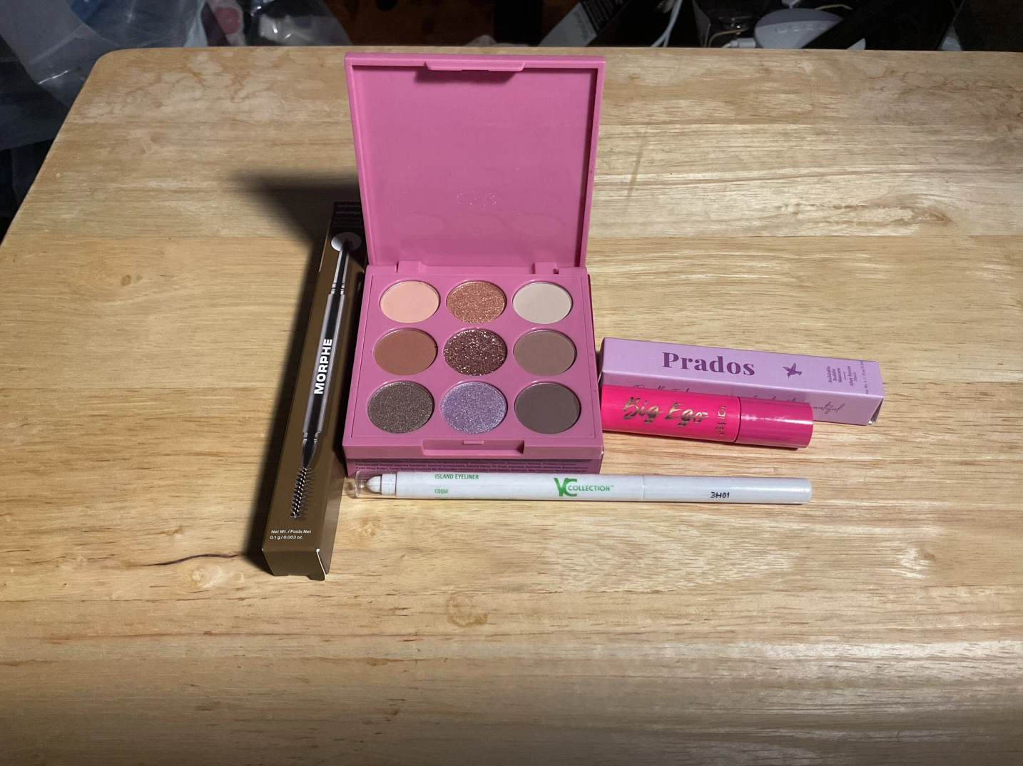 New Eye Makeup Set: Lucky Chick Palette, Morphe Brow & Tarte