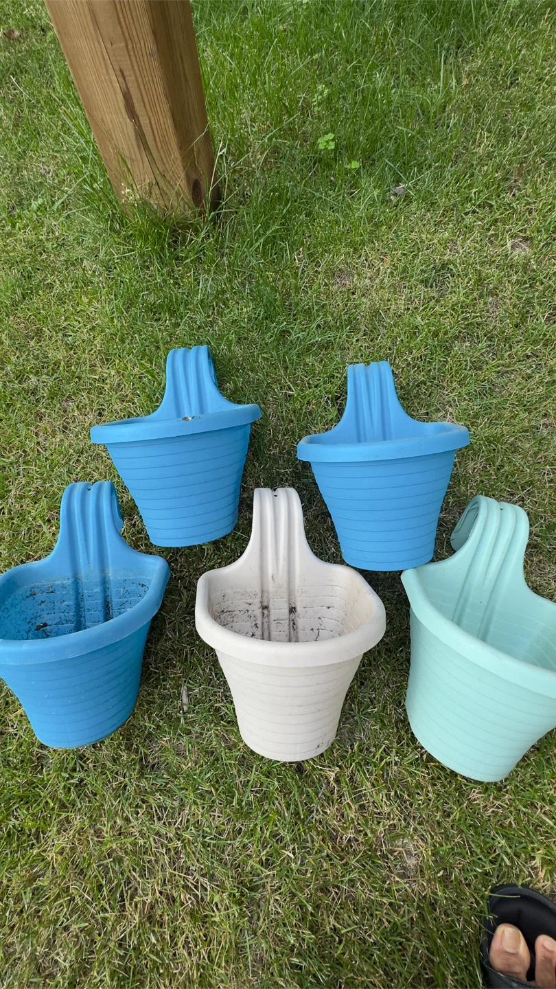 Set of 5 Hanging Planters - photo 2
