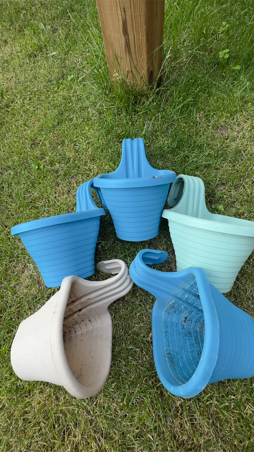 Set of 5 Hanging Planters - photo 3