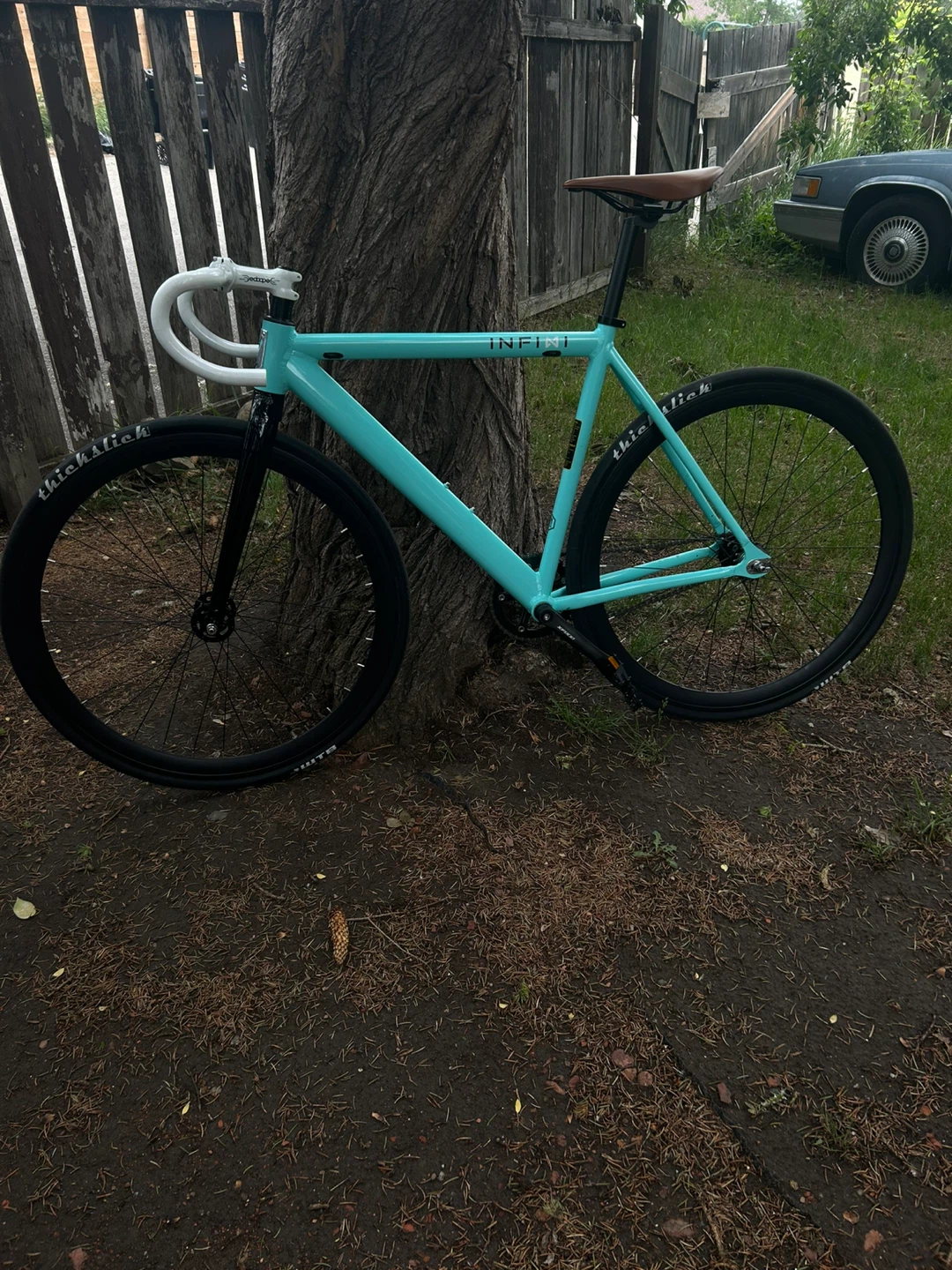 Infinity Fixed Gear Bike - Teal