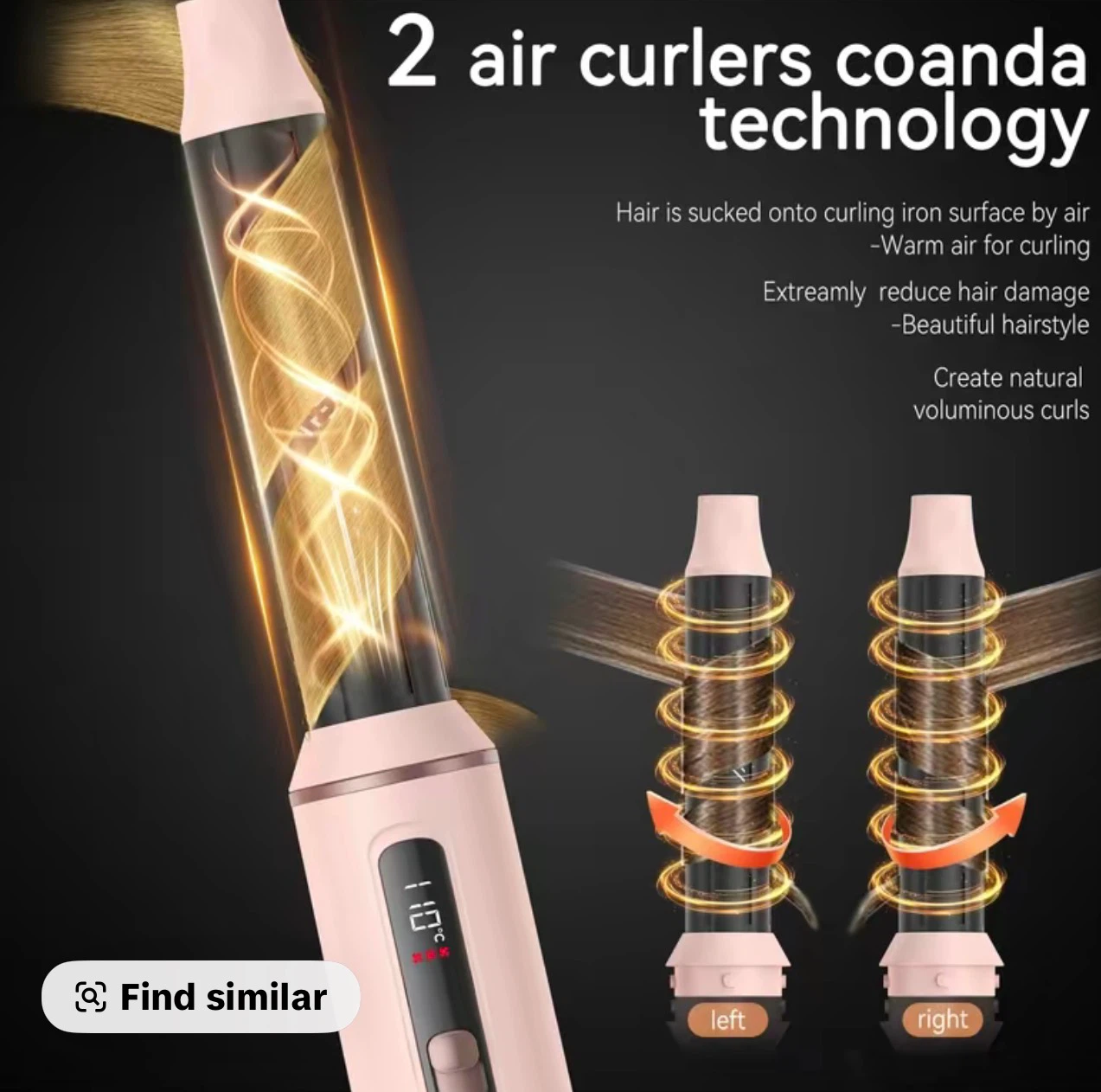 ATOPSKINS 5-in-1 Hairstyle Hot Air Brush - photo 3