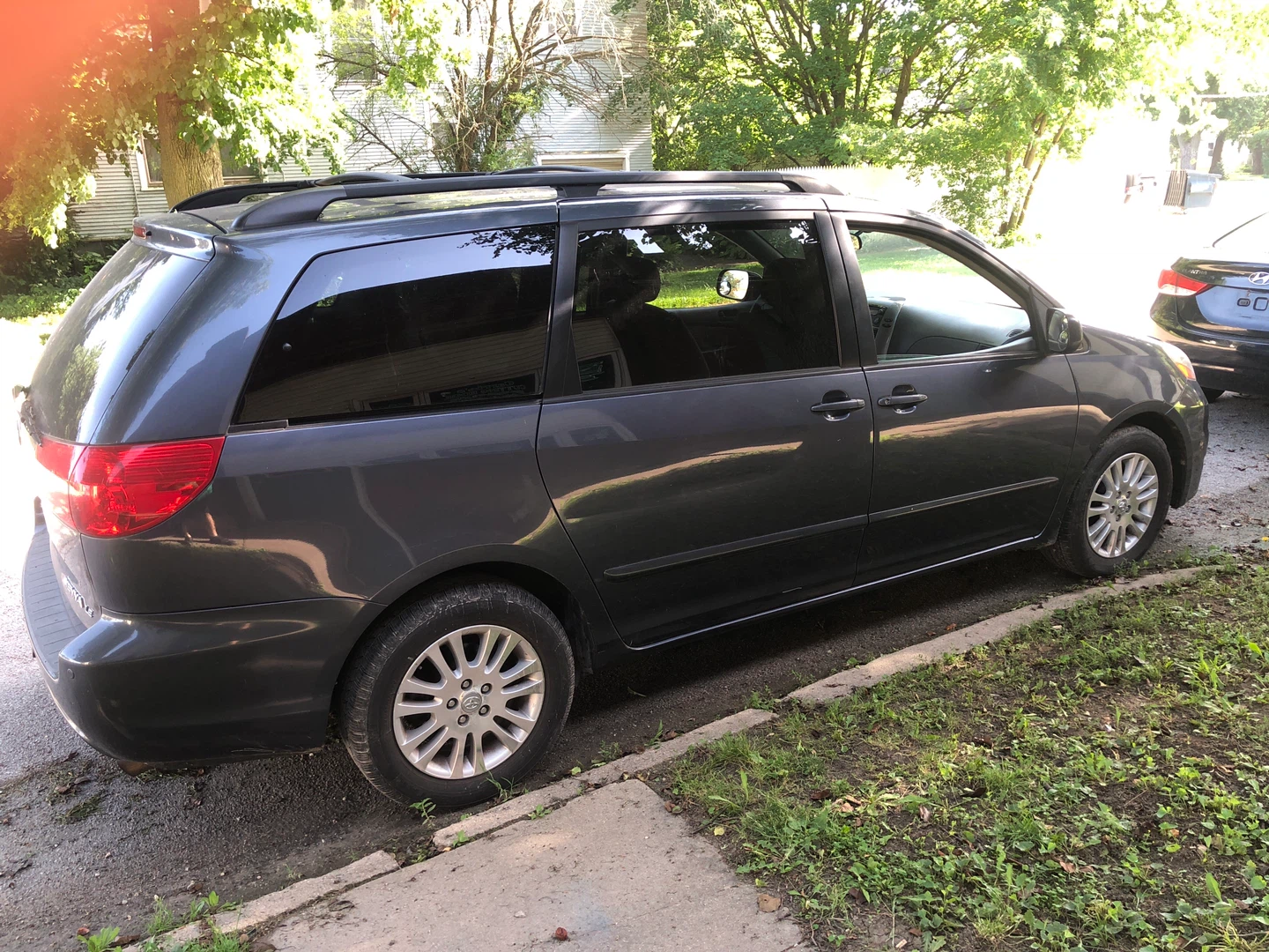 2008 Gray Toyota Sienna Minivan