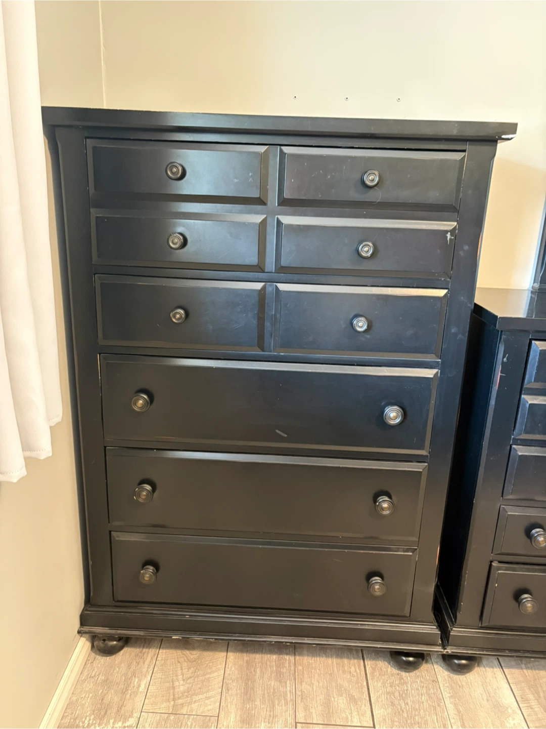 Bedroom suite-5 pieces with mirror