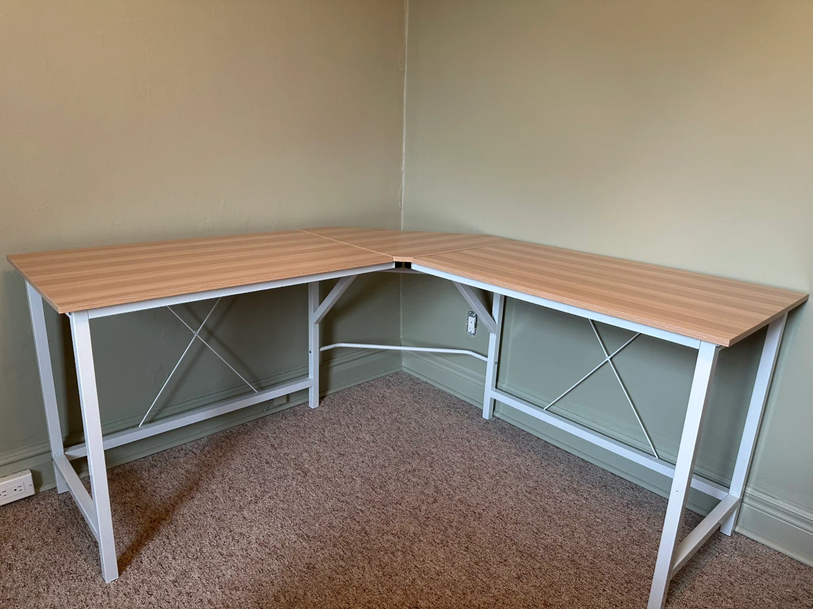 L-Shaped Desk- Brand New
