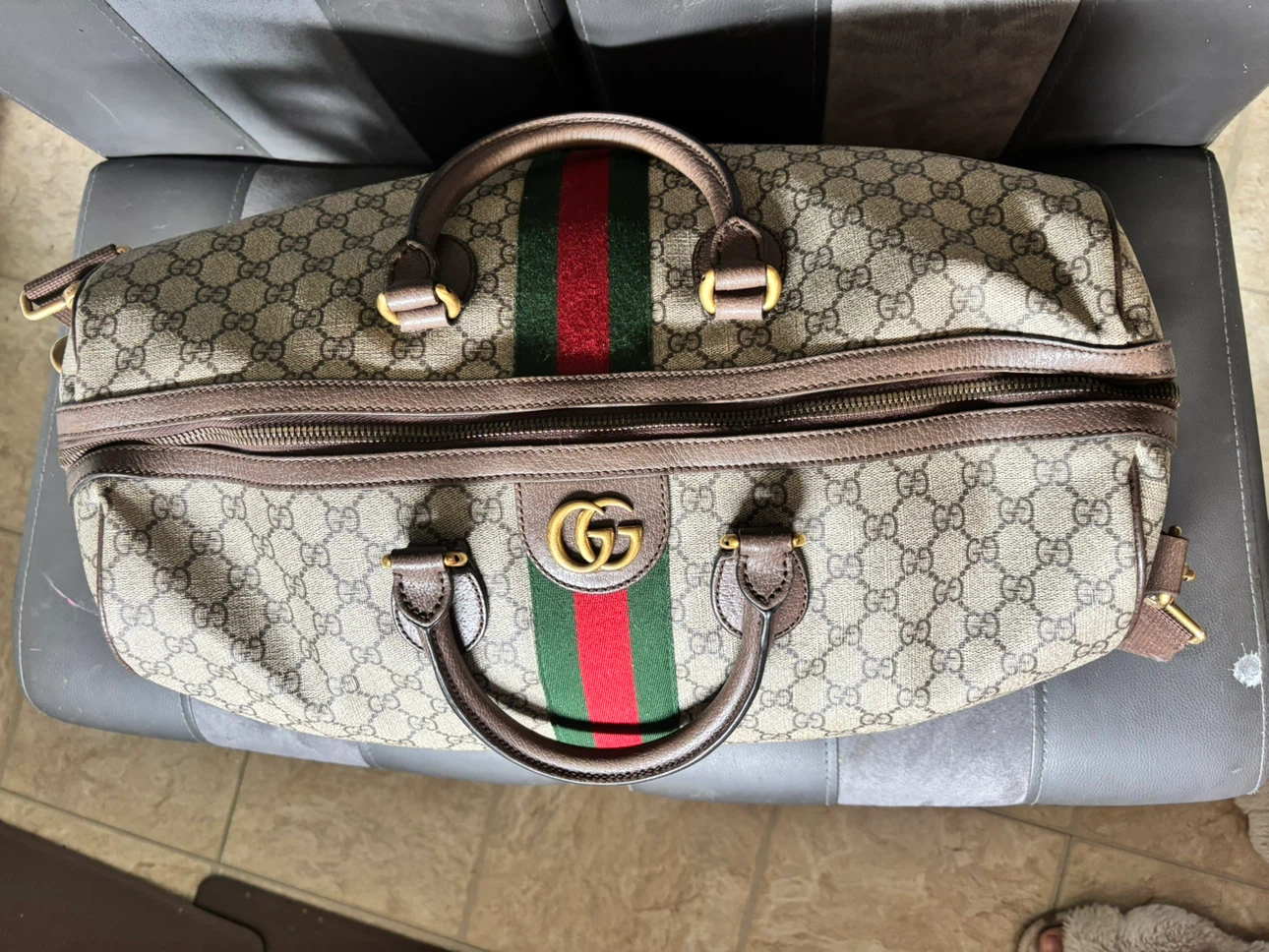 Gucci Monogram Duffel Bag - photo 2