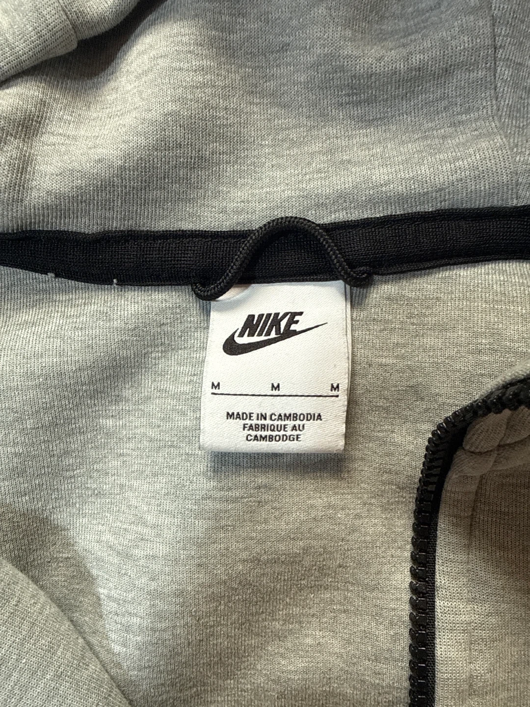 Nike Tech Fleece Hoodie Grey Size M - photo 2