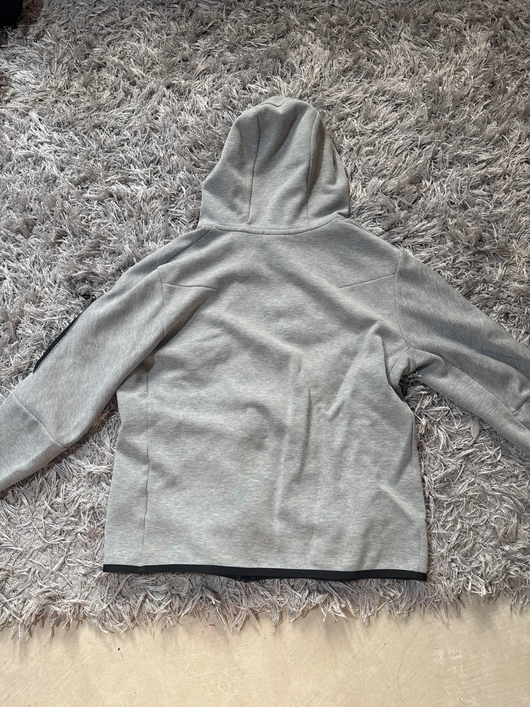 Nike Tech Fleece Hoodie Grey Size M - photo 3