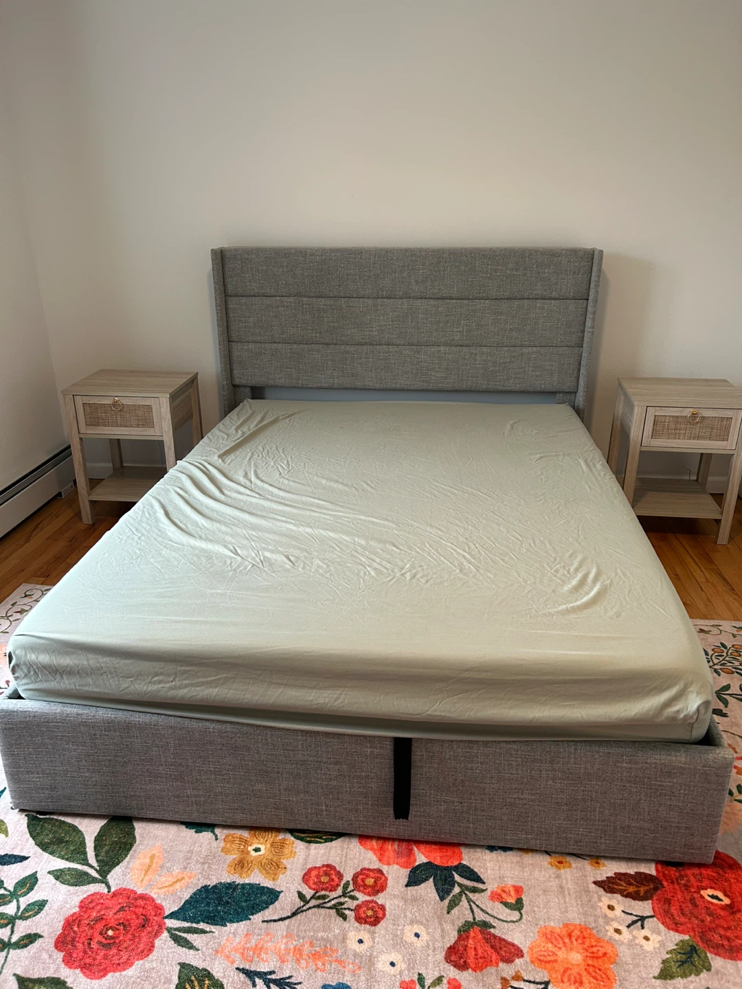 Queen Platform Bed Frame with Storage - KBMV0005